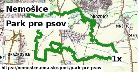 Park pre psov, Nemošice