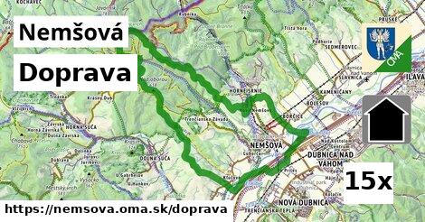 doprava v Nemšová