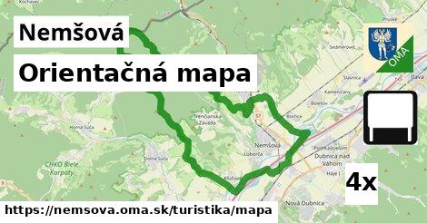 Orientačná mapa, Nemšová