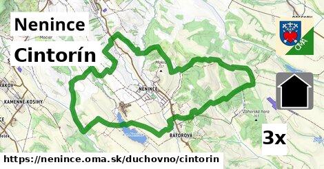 Cintorín, Nenince