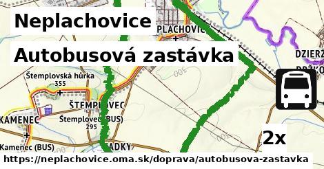 Autobusová zastávka, Neplachovice