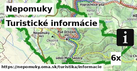 Turistické informácie, Nepomuky