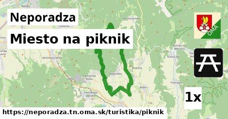 Miesto na piknik, Neporadza, okres TN