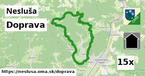 doprava v Nesluša