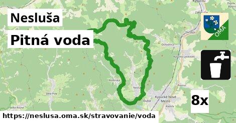 Pitná voda, Nesluša