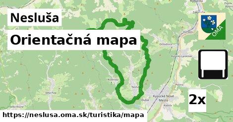 Orientačná mapa, Nesluša