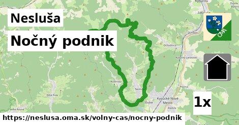 nočný podnik v Nesluša