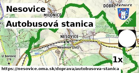 Autobusová stanica, Nesovice