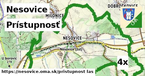 prístupnosť v Nesovice
