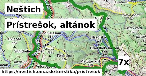 Prístrešok, altánok, Neštich