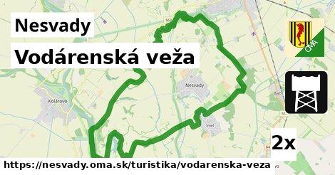 Vodárenská veža, Nesvady