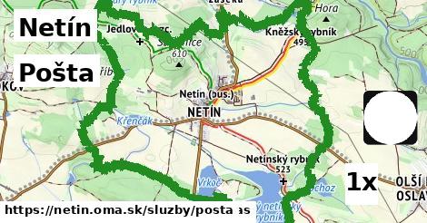 Pošta, Netín