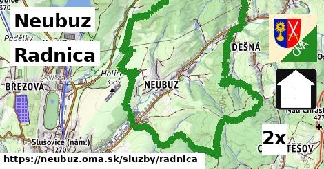 Radnica, Neubuz