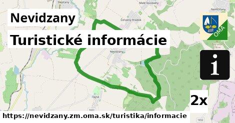 Turistické informácie, Nevidzany, okres ZM