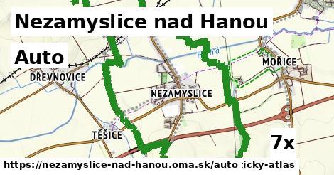 auto v Nezamyslice nad Hanou