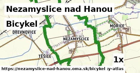 bicykel v Nezamyslice nad Hanou