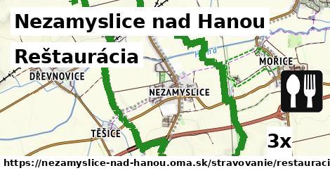 Reštaurácia, Nezamyslice nad Hanou