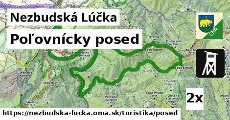 Poľovnícky posed, Nezbudská Lúčka