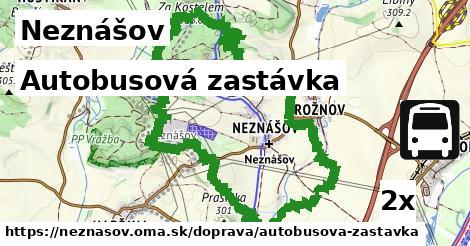 Autobusová zastávka, Neznášov