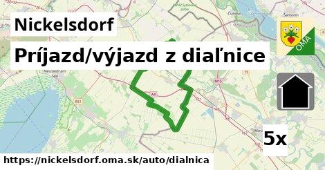 Príjazd/výjazd z diaľnice, Nickelsdorf