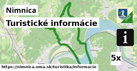 Turistické informácie, Nimnica
