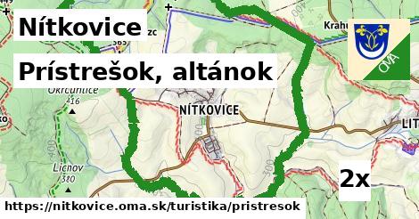 Prístrešok, altánok, Nítkovice