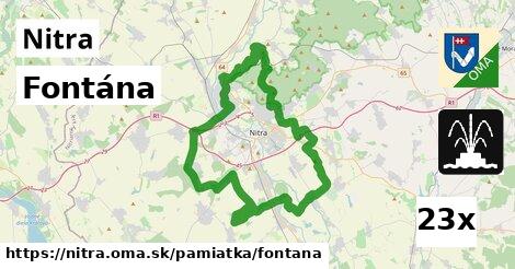 Fontána, Nitra
