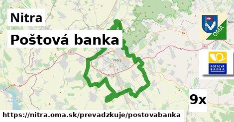 Poštová banka, Nitra
