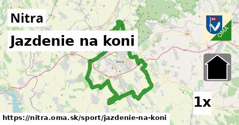 Jazdenie na koni, Nitra