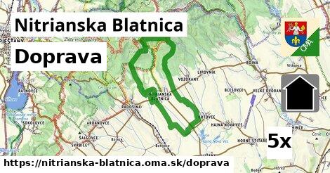 doprava v Nitrianska Blatnica