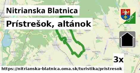 Prístrešok, altánok, Nitrianska Blatnica