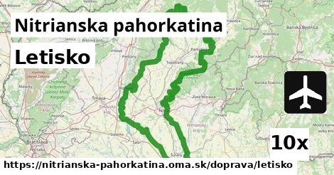 Letisko, Nitrianska pahorkatina