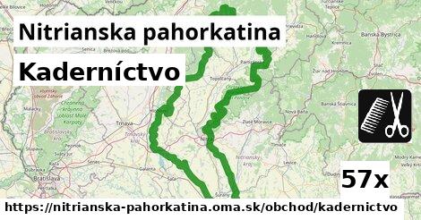 Kaderníctvo, Nitrianska pahorkatina