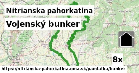 Vojenský bunker, Nitrianska pahorkatina