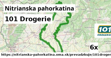 101 Drogerie, Nitrianska pahorkatina