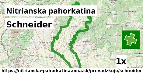 Schneider, Nitrianska pahorkatina