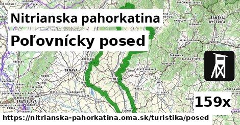 Poľovnícky posed, Nitrianska pahorkatina