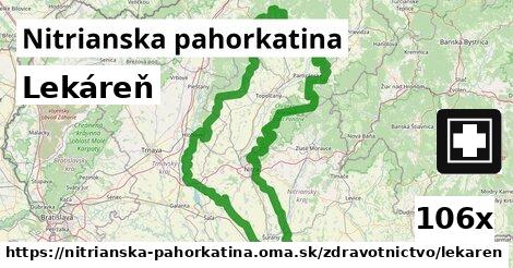 Lekáreň, Nitrianska pahorkatina