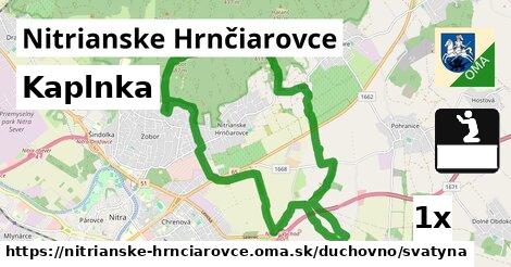 Kaplnka, Nitrianske Hrnčiarovce