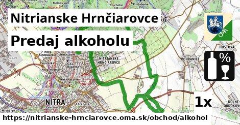 Predaj alkoholu, Nitrianske Hrnčiarovce