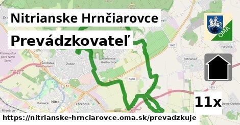 prevádzkovateľ v Nitrianske Hrnčiarovce