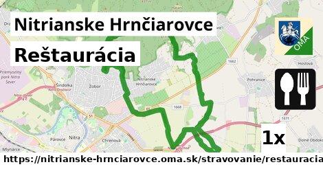 Reštaurácia, Nitrianske Hrnčiarovce