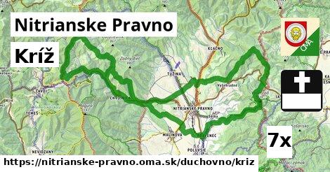 Kríž, Nitrianske Pravno