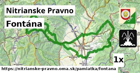 Fontána, Nitrianske Pravno