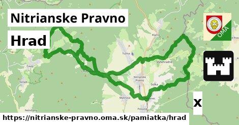 Hrad, Nitrianske Pravno