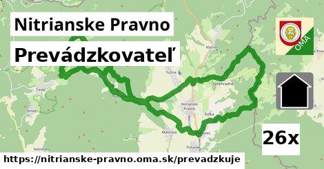 prevádzkovateľ v Nitrianske Pravno