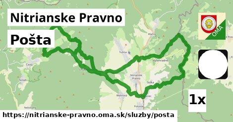 Pošta, Nitrianske Pravno