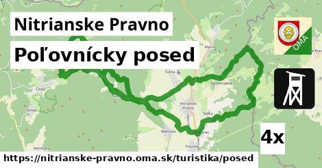 Poľovnícky posed, Nitrianske Pravno