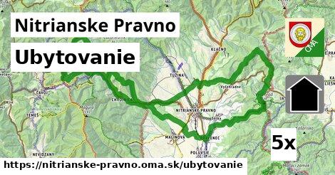 ubytovanie v Nitrianske Pravno