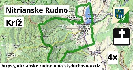 Kríž, Nitrianske Rudno